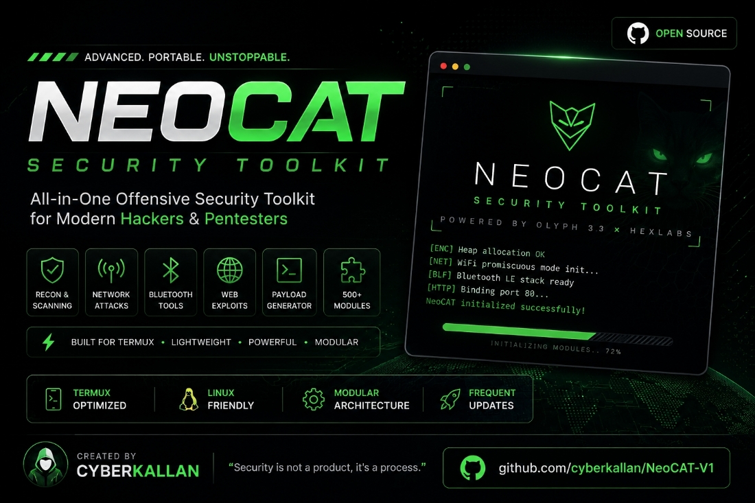 GitHub - cyberkallan/NeoCAT-V1: ESP32-S3 Security Research Toolkit · GitHub