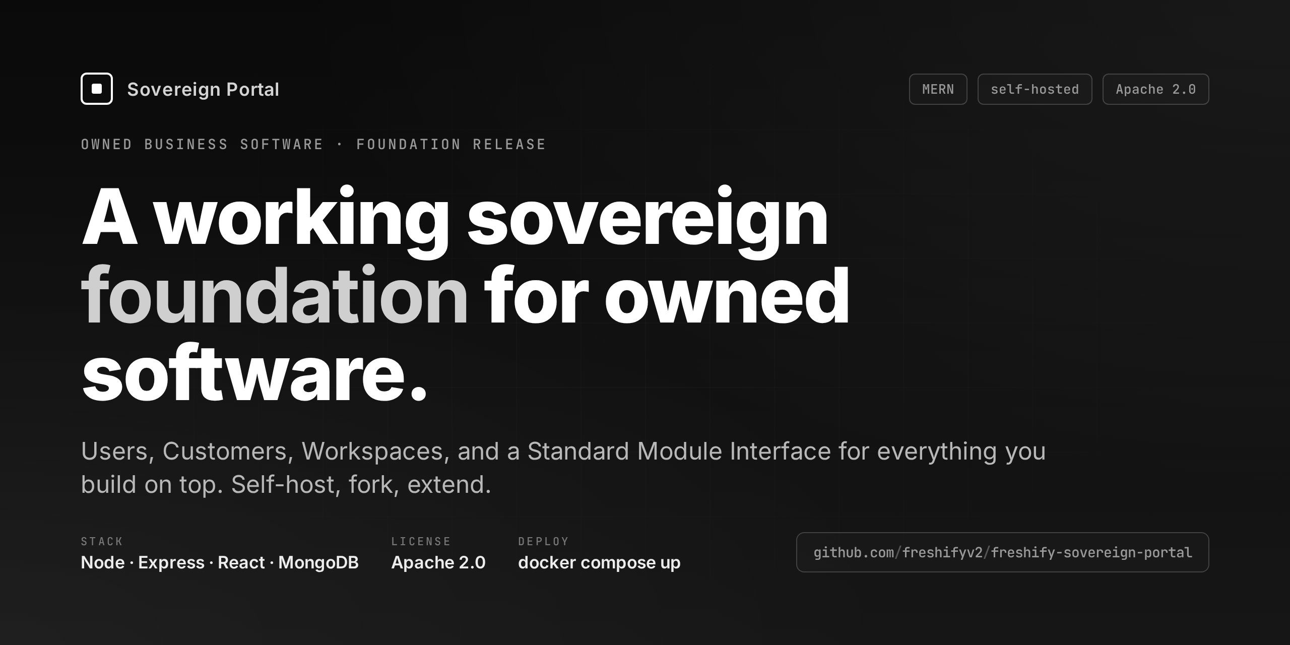 freshify-sovereign-portal