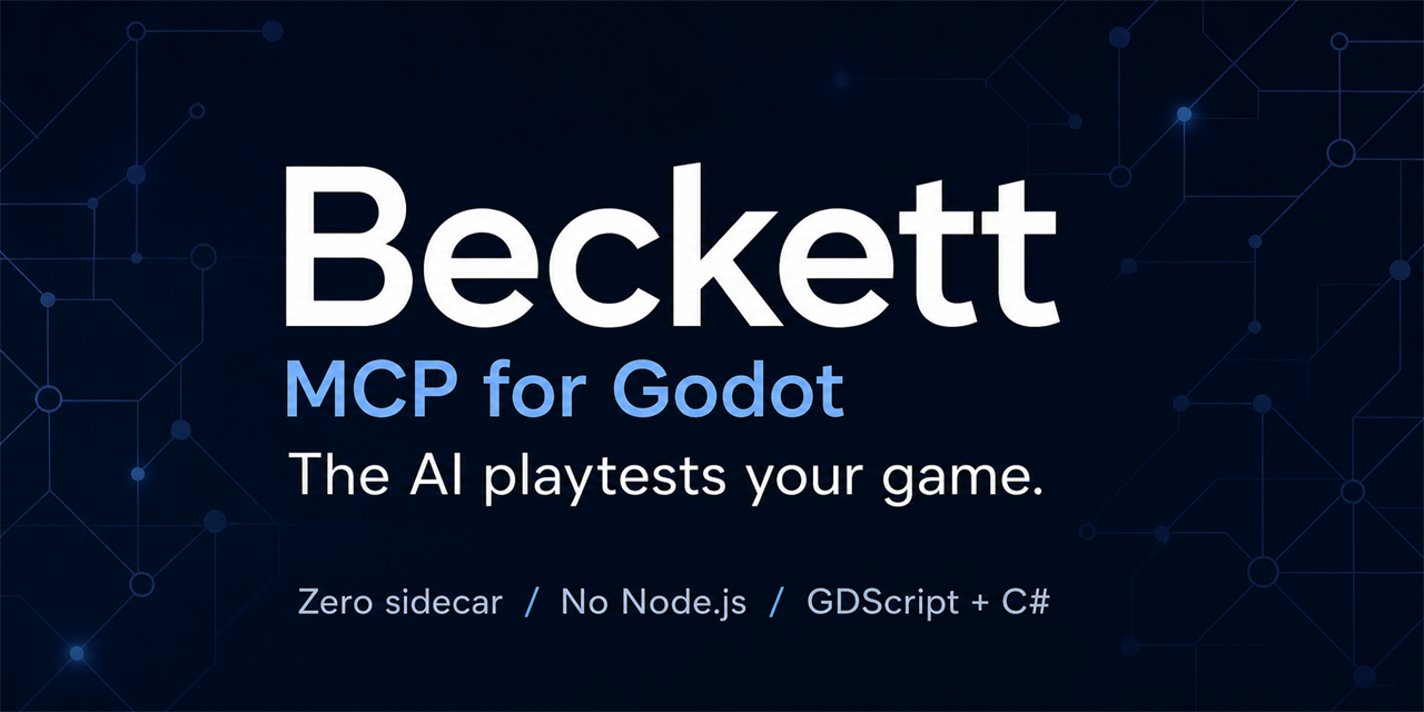 GitHub - beckettlab/beckett-godot-mcp: Zero-sidecar MCP server inside ...