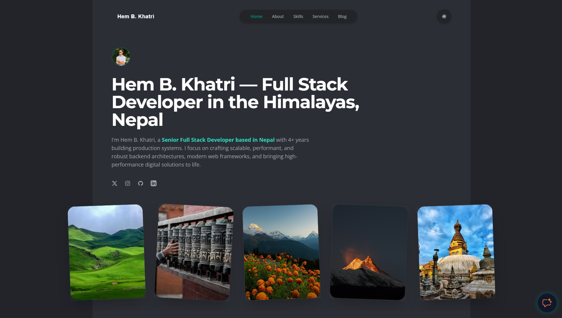 Dynamic-Portfolio-Website