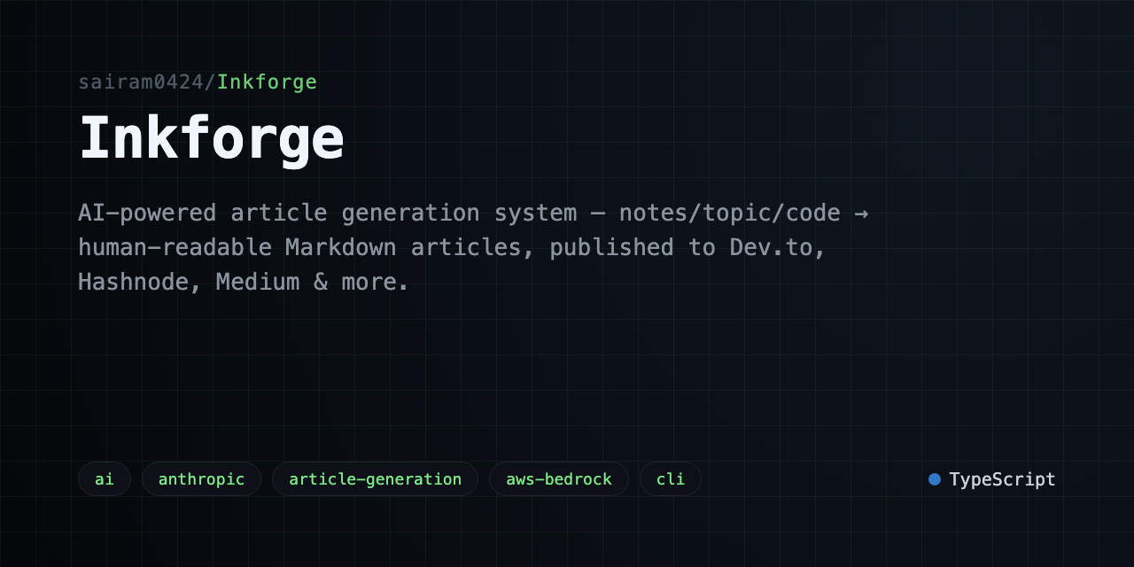 Inkforge