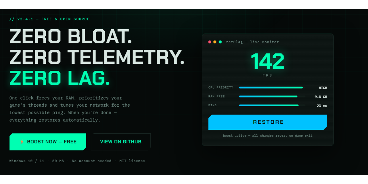 Zer0Lag-game-boost