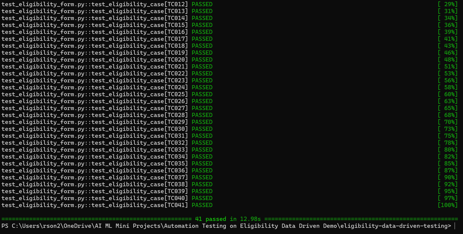 selenium-eligibility-automation