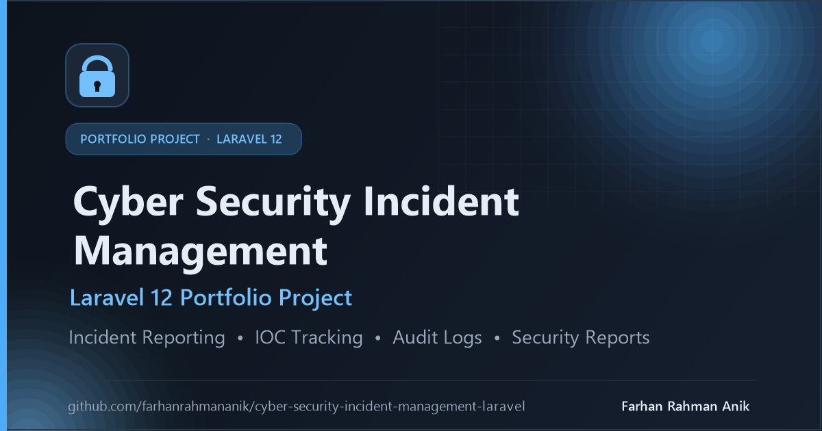 cyber-security-incident-management-laravel