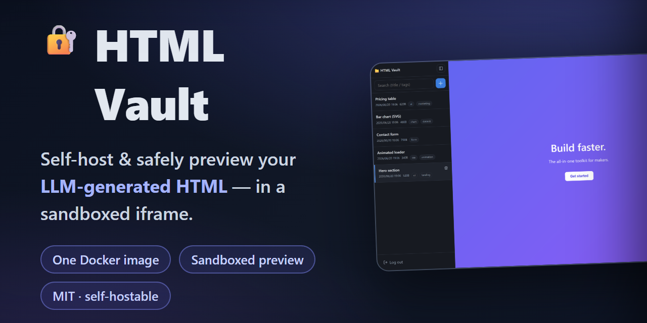 html-vault