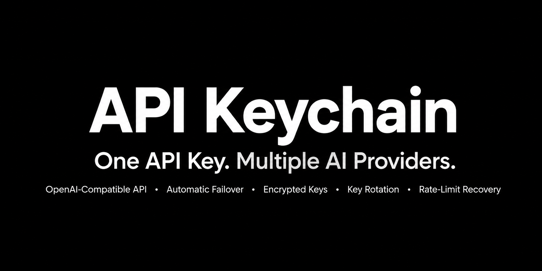 GitHub - Sharann-del/API-Keychain: One unified API key for every free ...