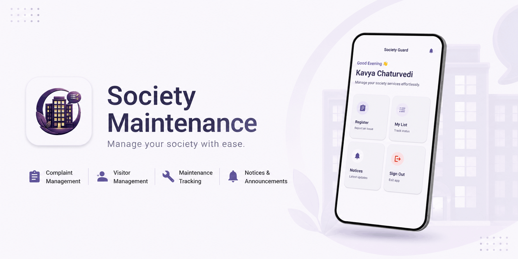 Society-Maintenance