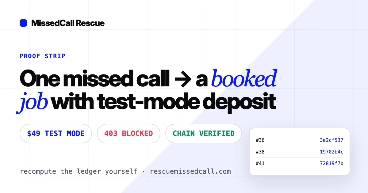 missedcall-rescue
