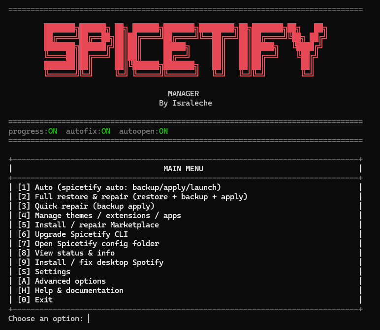 SpicetifyManager