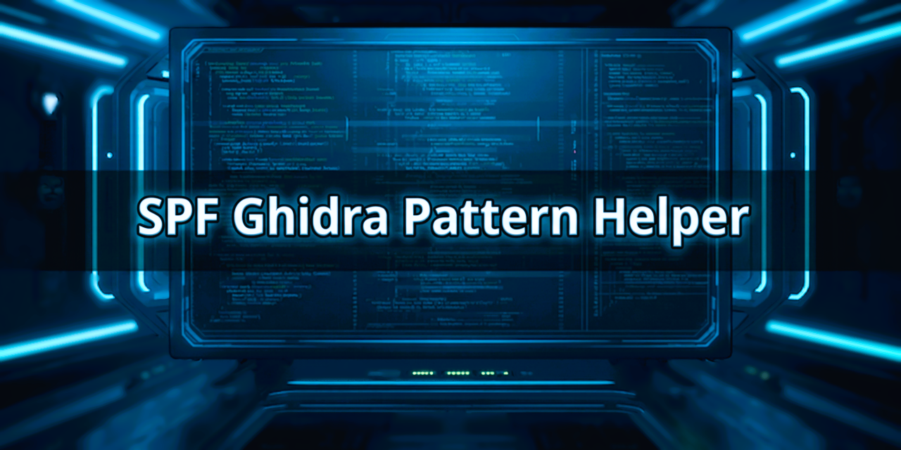 SPF_GhidraPatternHelper