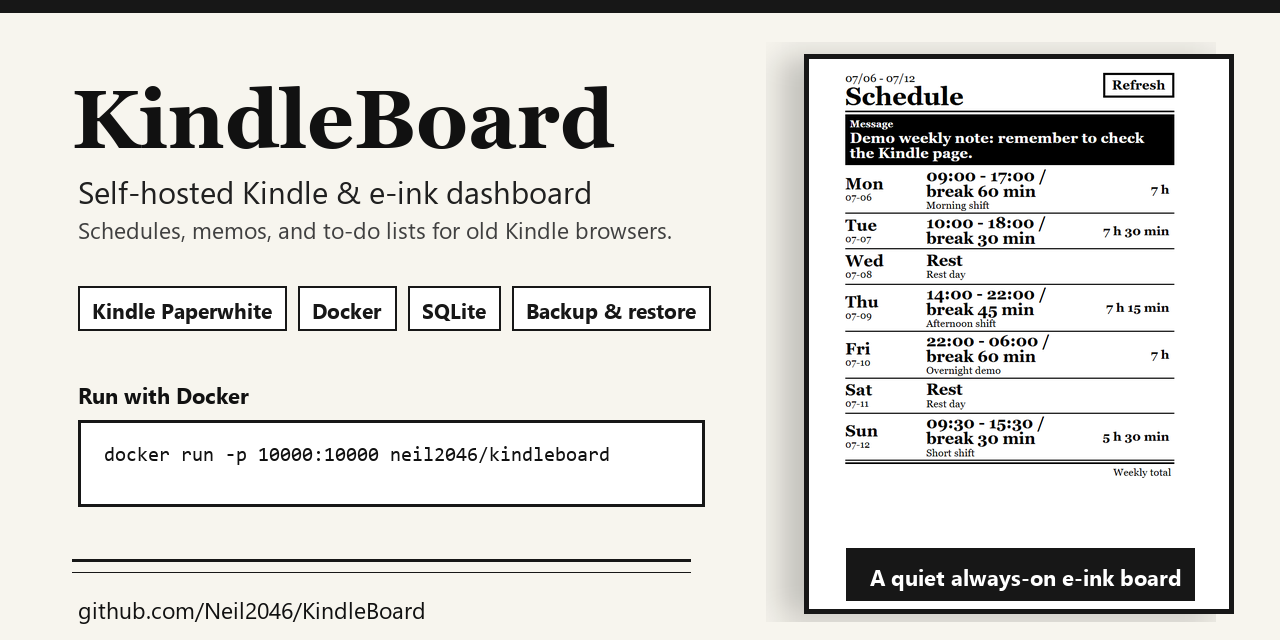 KindleBoard