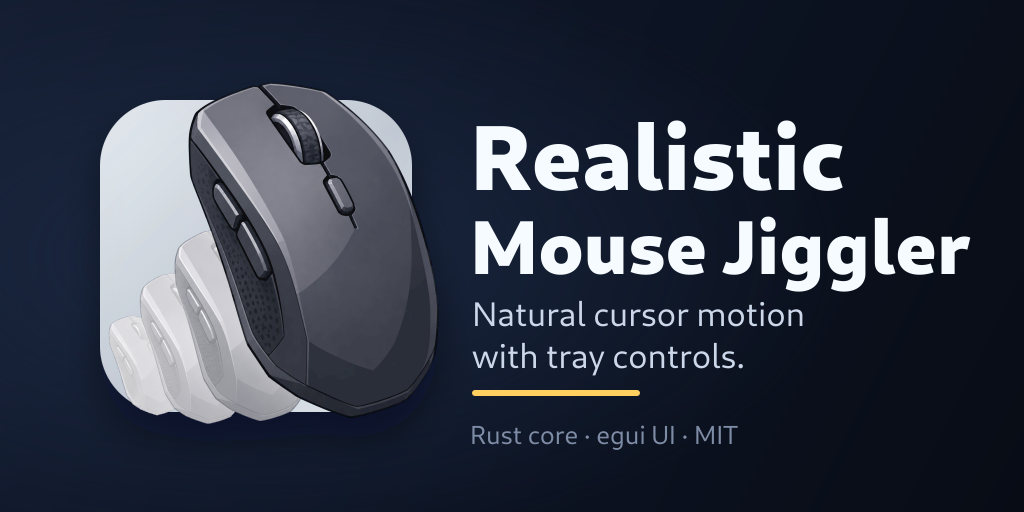 GitHub - visorcraft/realistic-mouse-jiggler: The realistic desktop ...