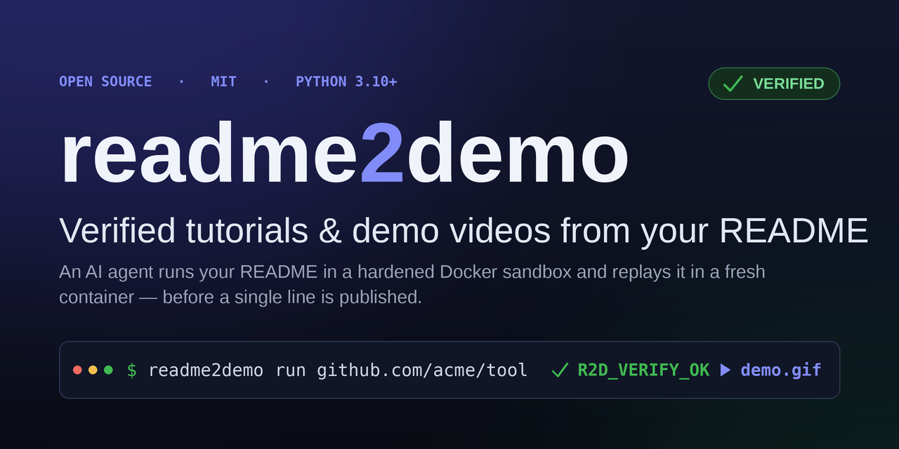 readme2demo