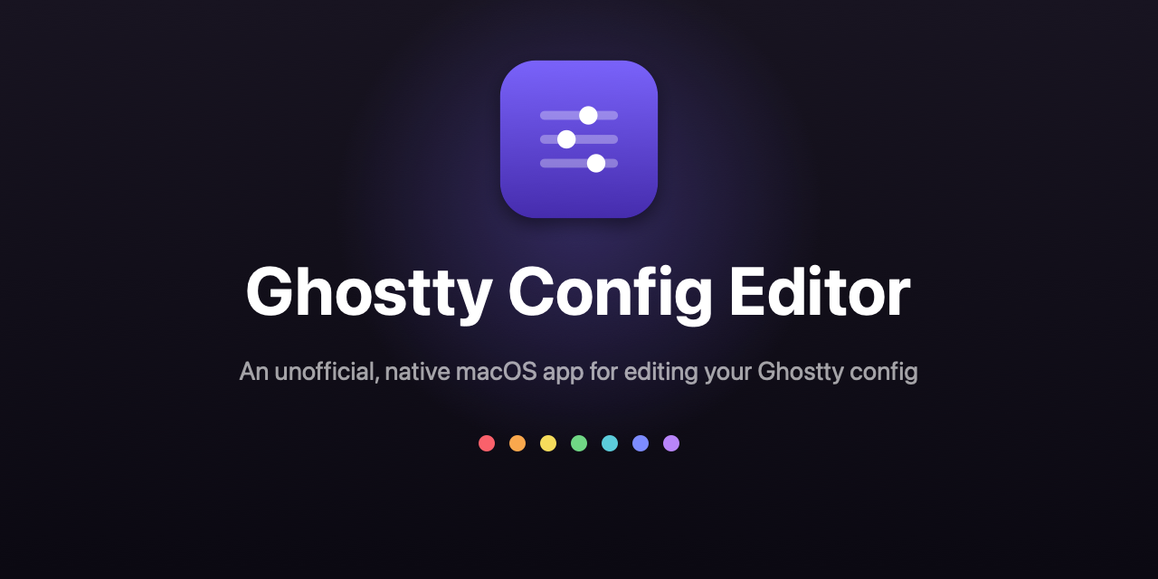 ghostty-config-editor
