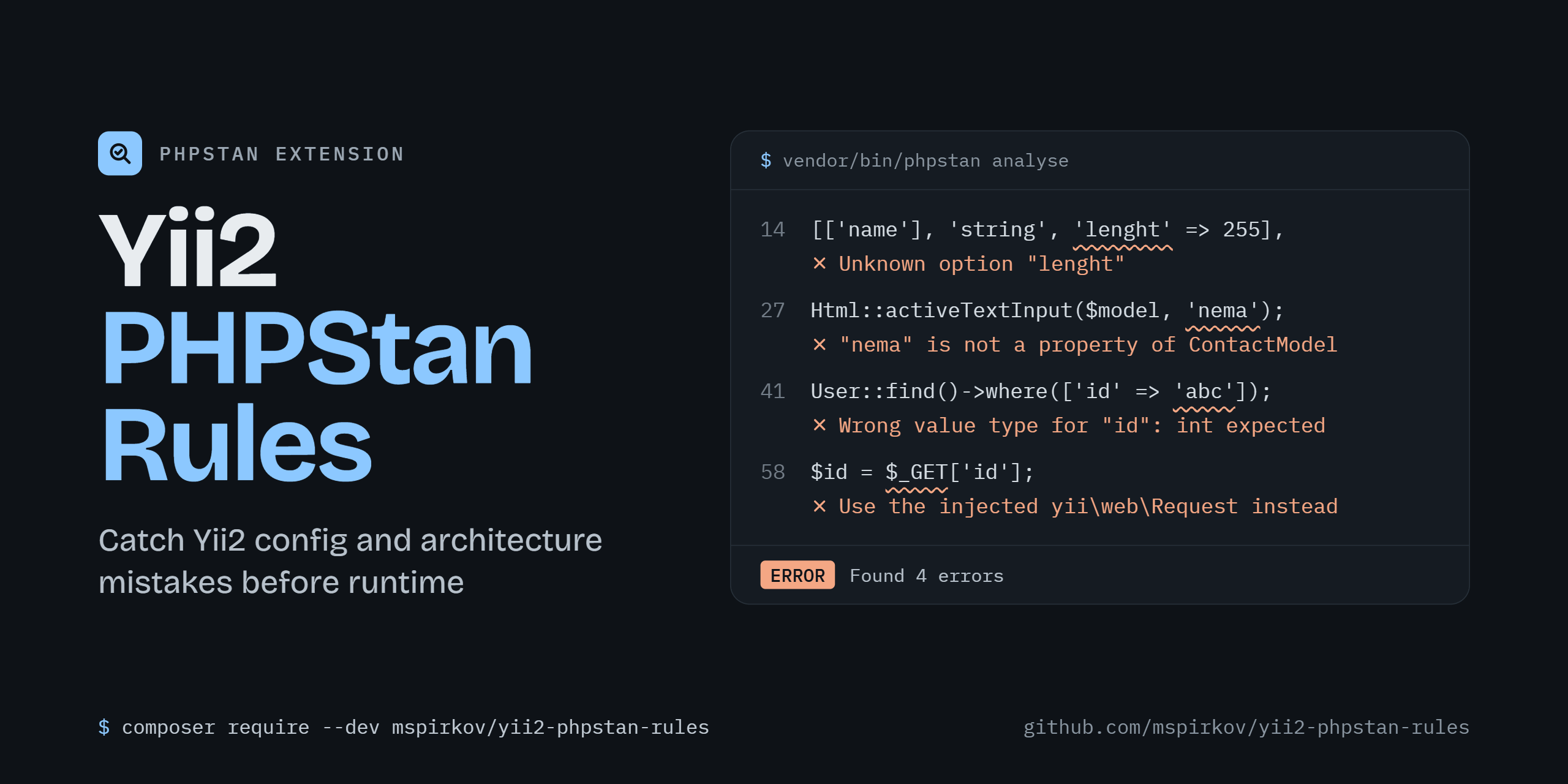 yii2-phpstan-rules