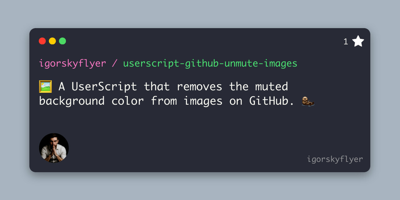 userscript-github-unmute-images