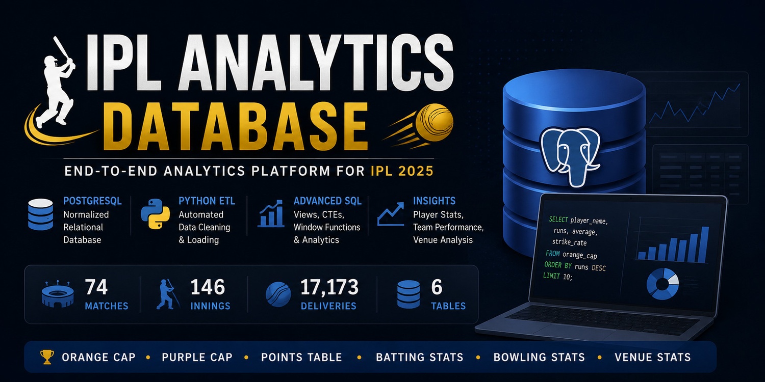 IPL-Analytics-Database
