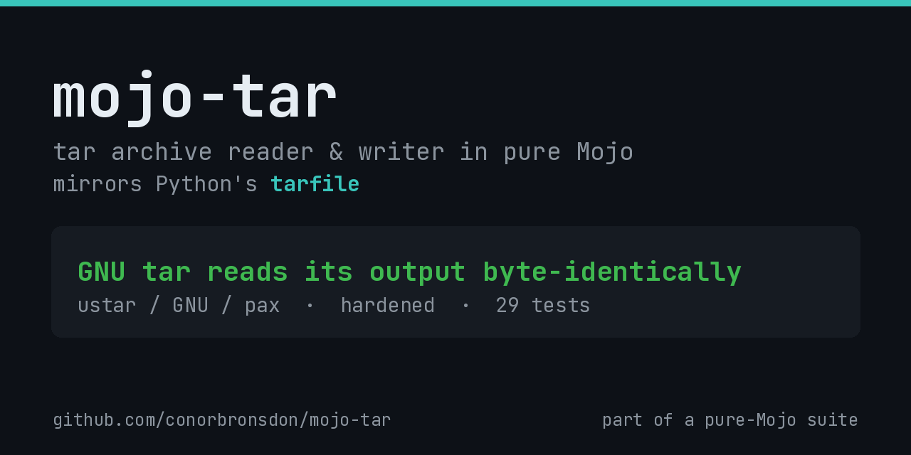 mojo-tar