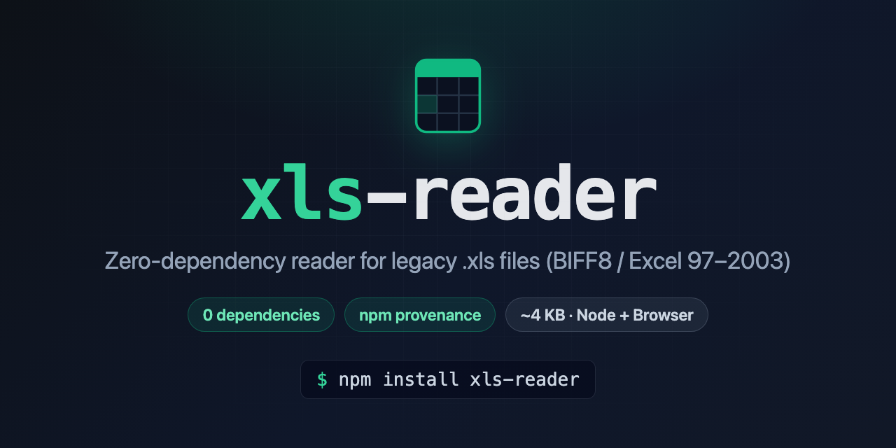 xls-reader