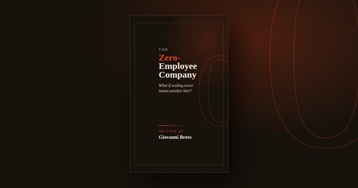 The-Zero-Employee-Company