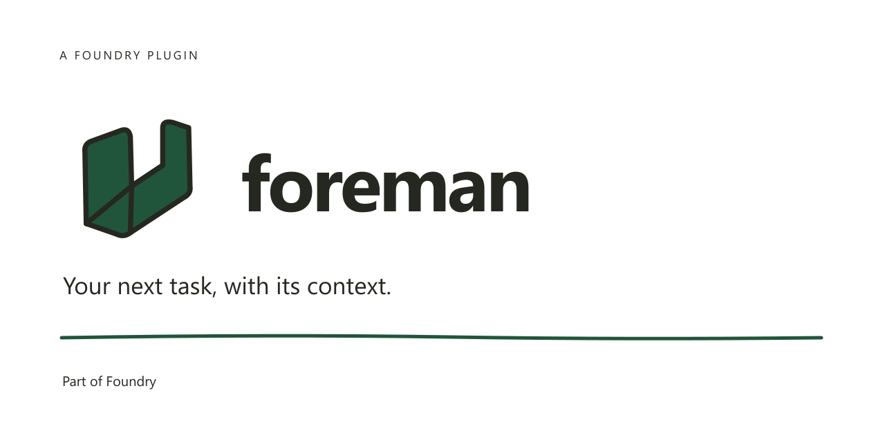 foreman