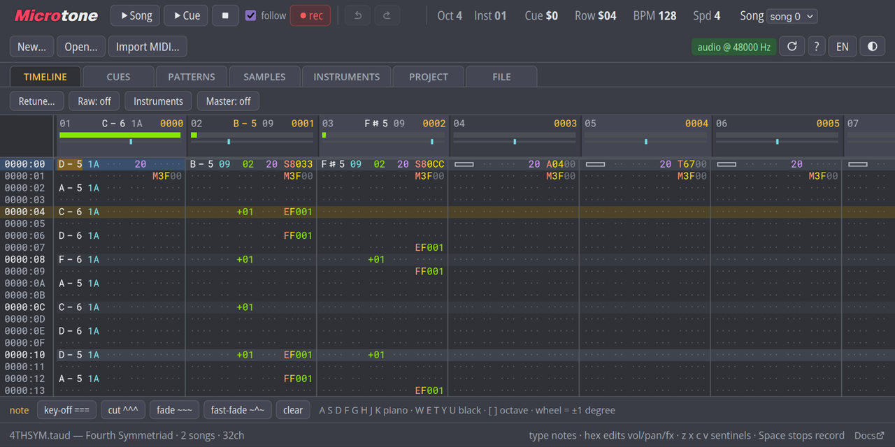 Microtone.js