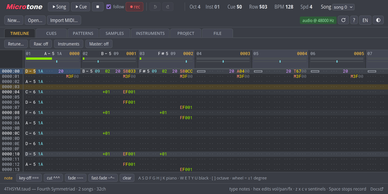 Microtone.js