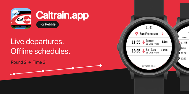 caltrain-app-pebble