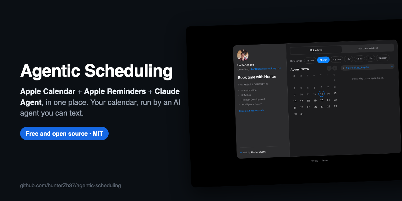 agentic-scheduling