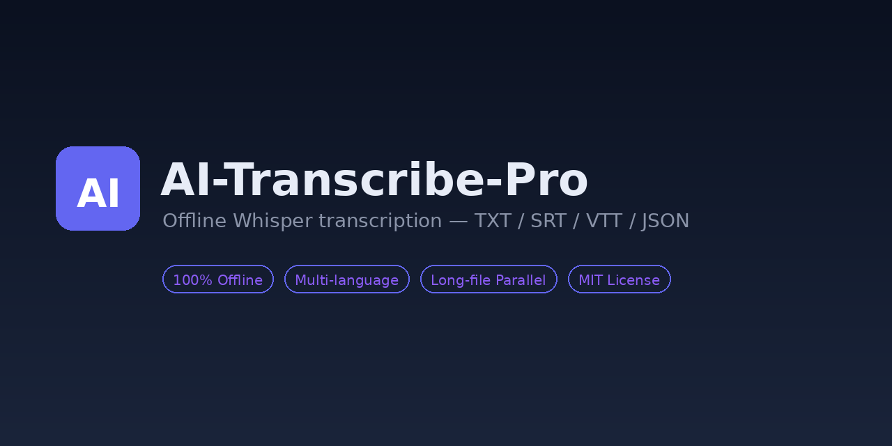 AI-Transcribe-Pro