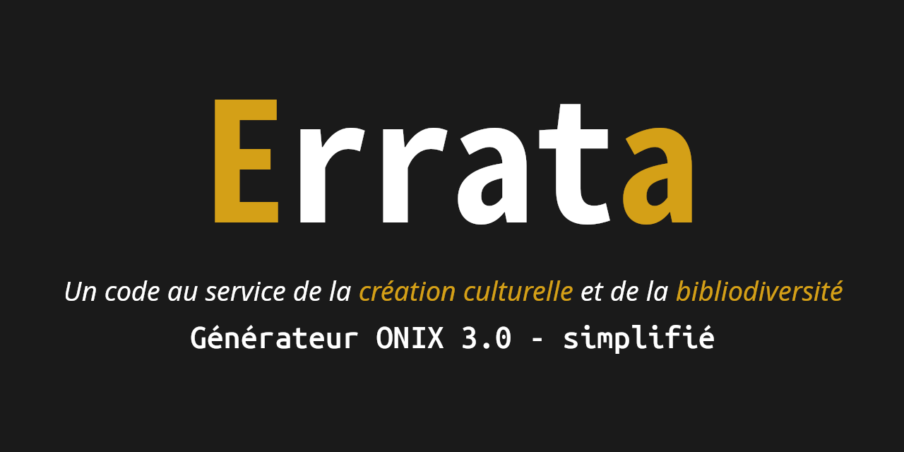 Errata