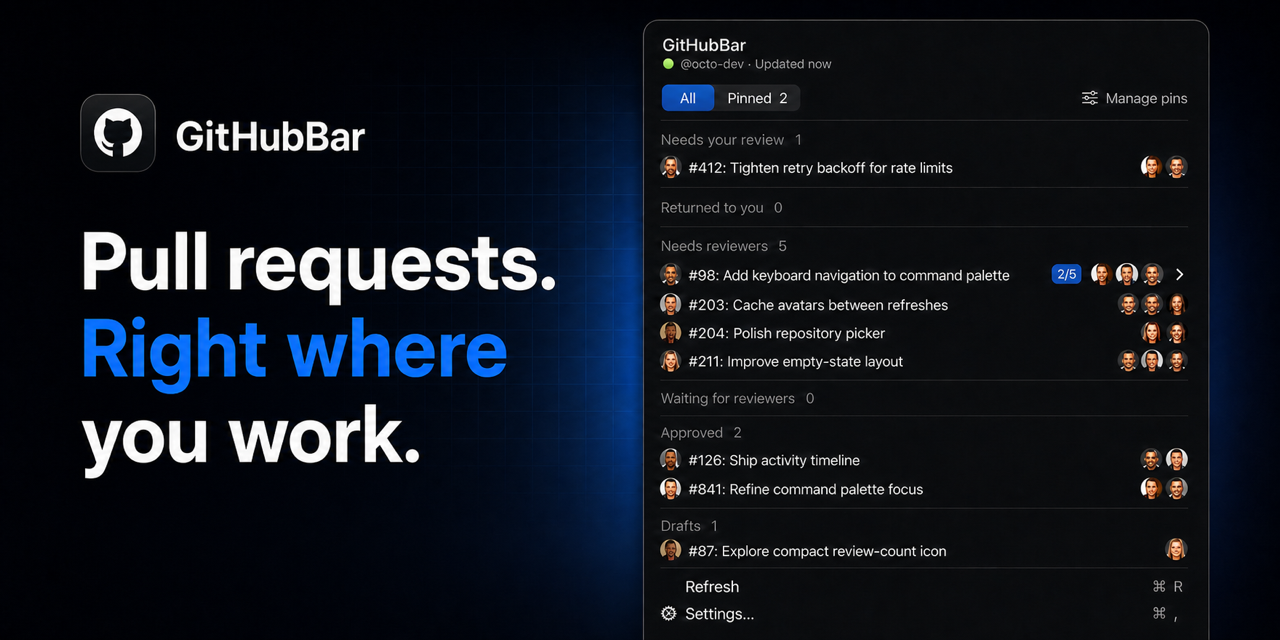 GitHubBar