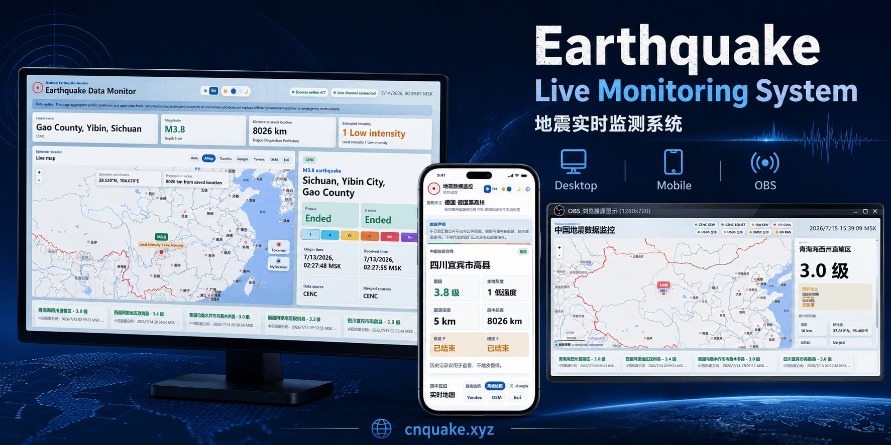 Earthquake-Live-Monitoring-System