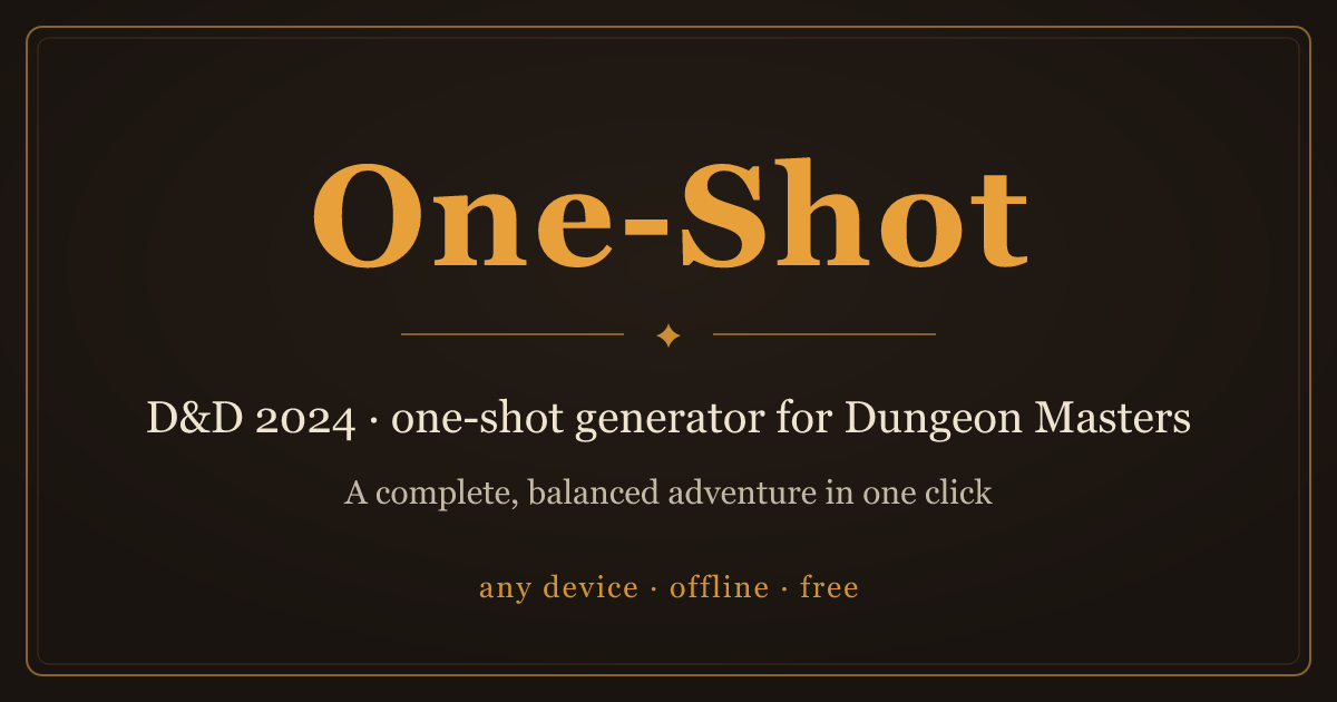 One-Shot