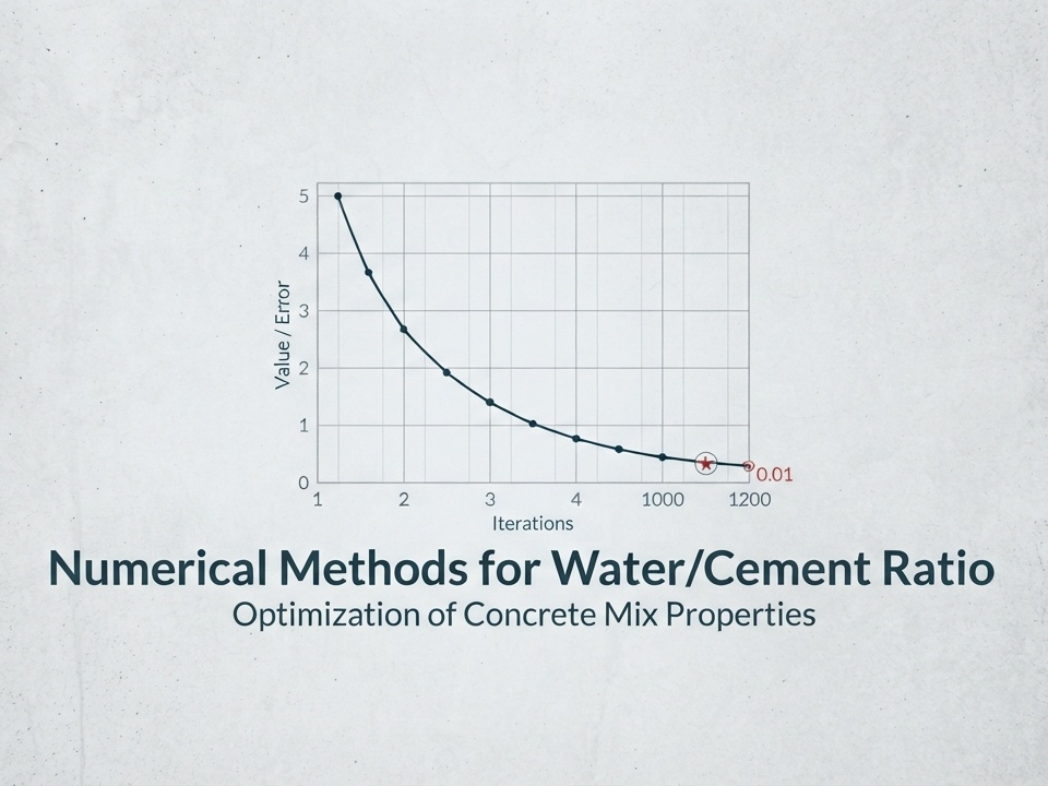 Numerical-Method-for-Water-Cement-Ratio
