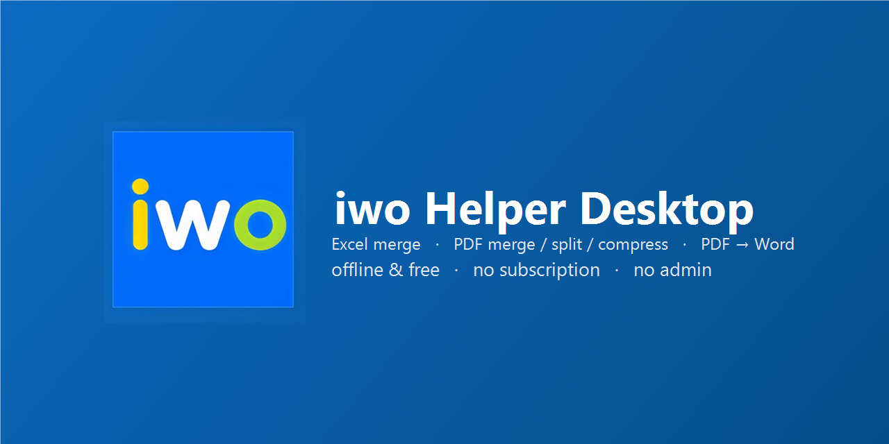 iwoHelperDesktop