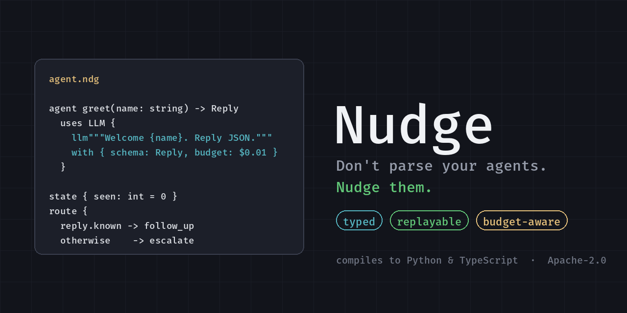 nudge