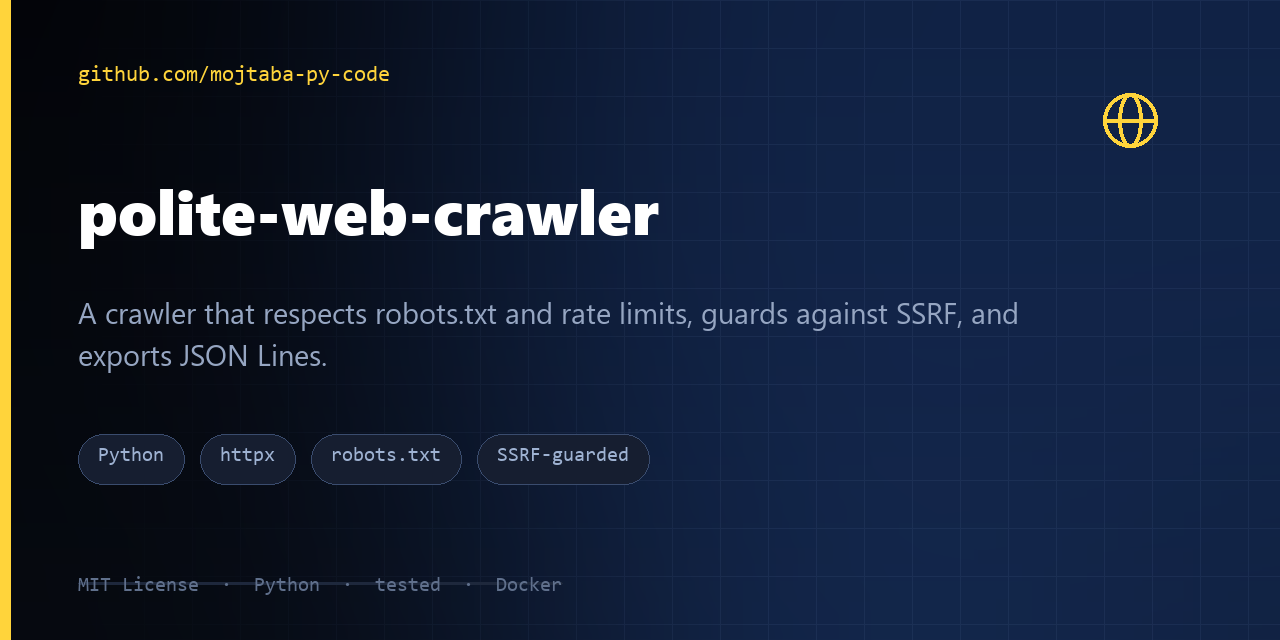 polite-web-crawler