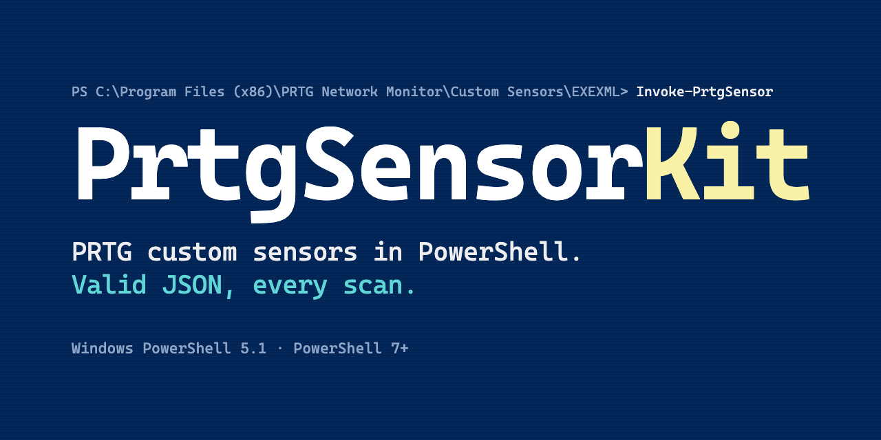PrtgSensorKit