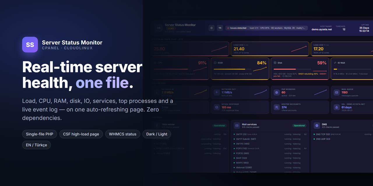 server-status-monitor