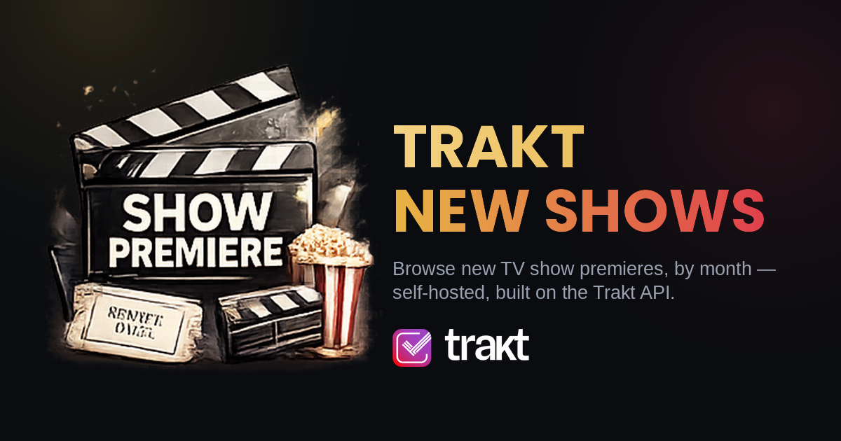 trakt-new-shows