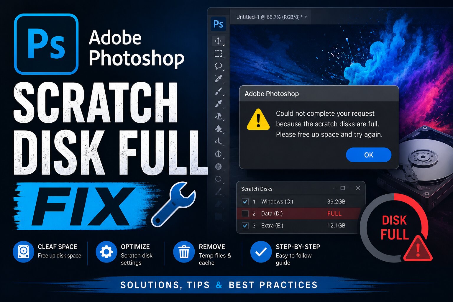 Photoshop-Scratch-Disk-Full-Fix