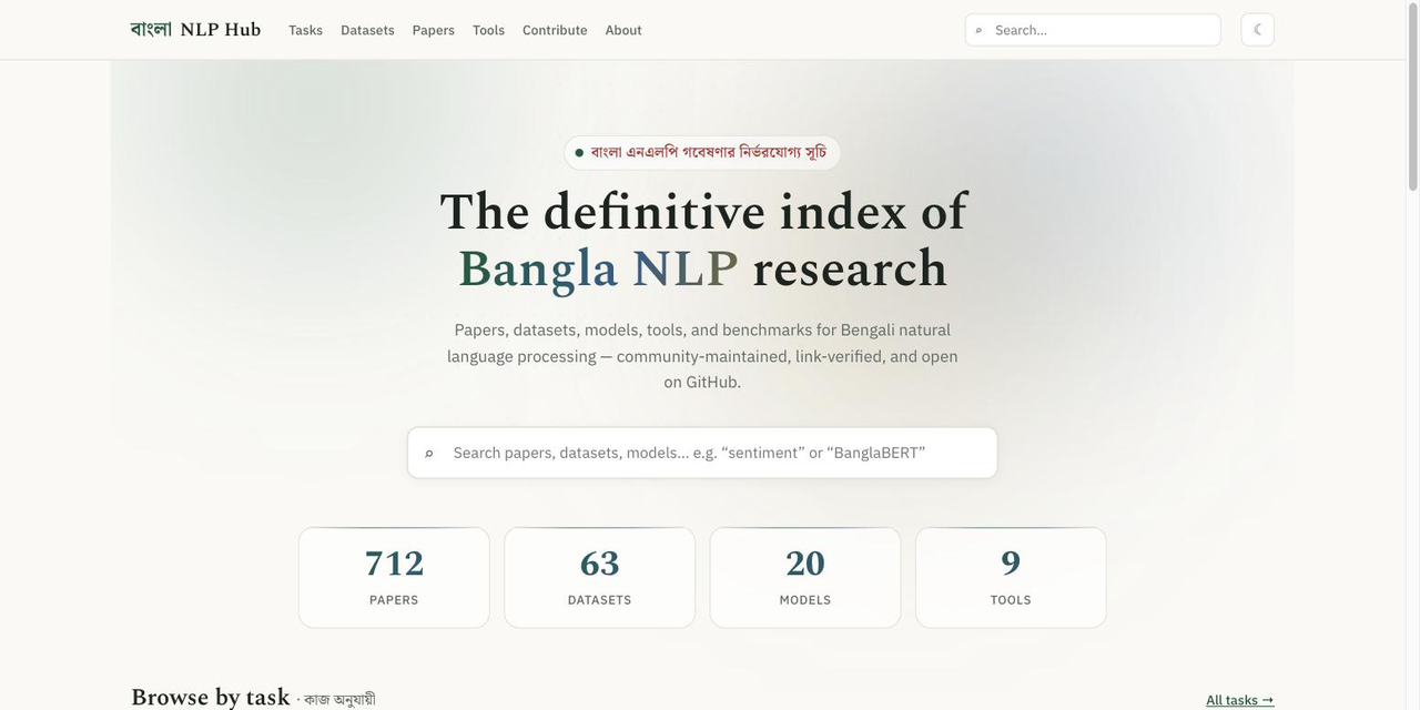 BanglaNLP-Hub