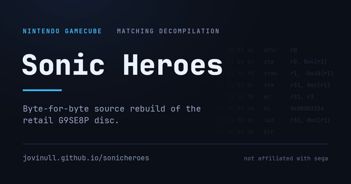 sonicheroes