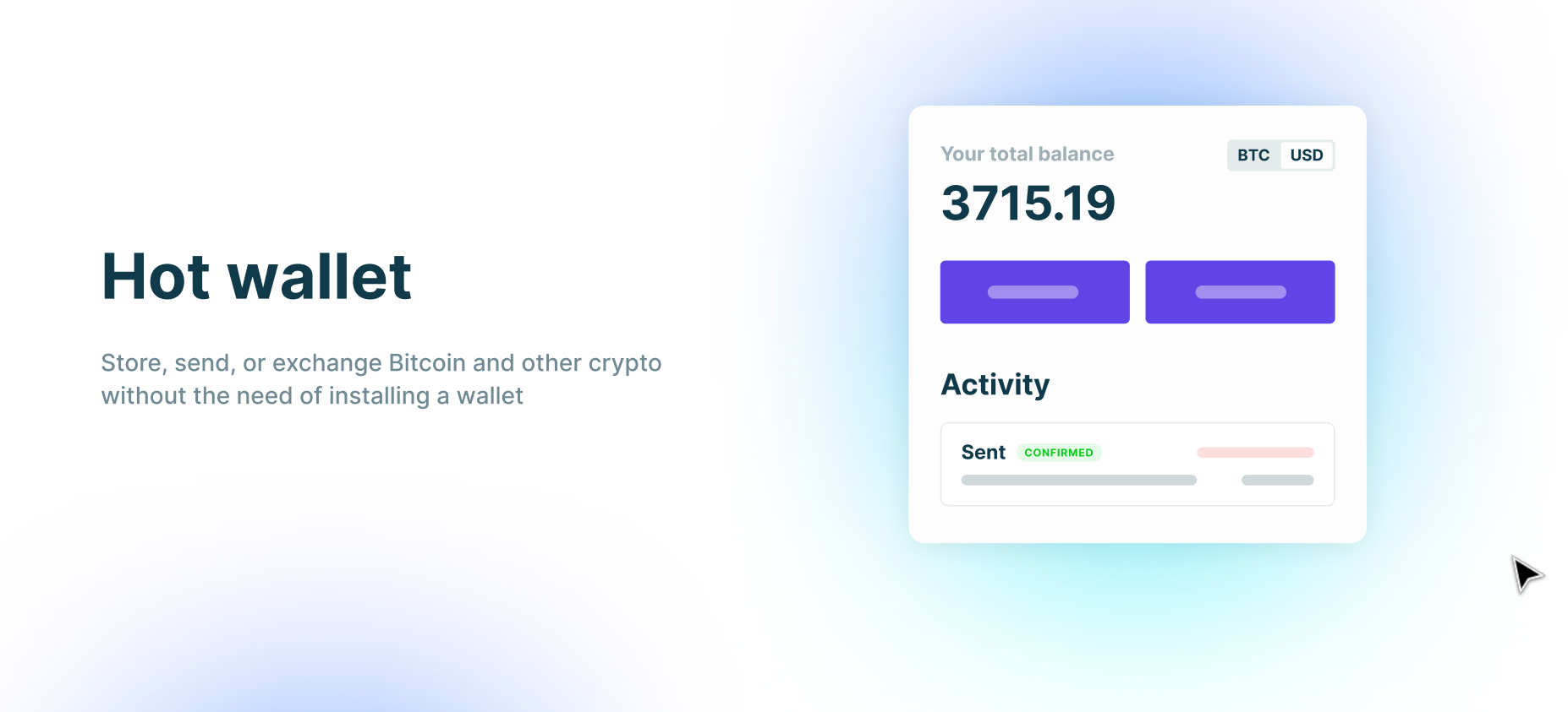 github btc wallet