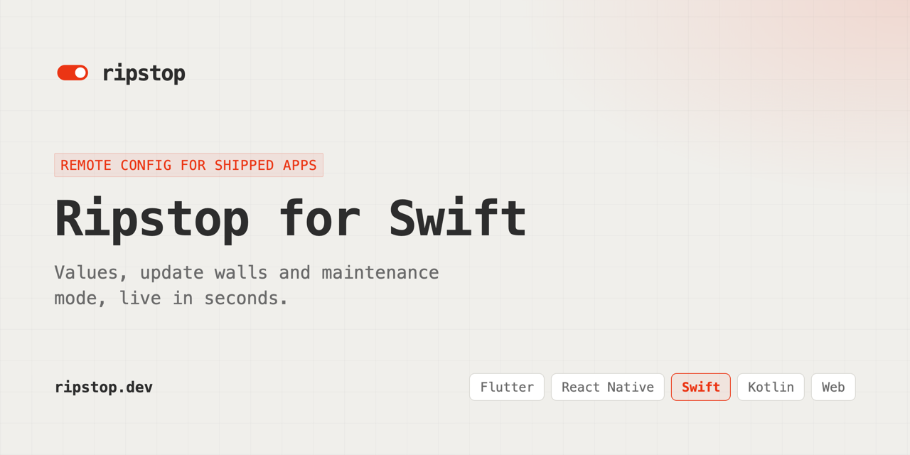 ripstop-swift