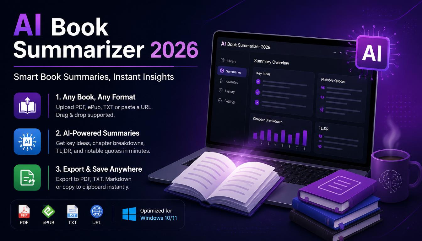 AI-Book-Summarizer-2026