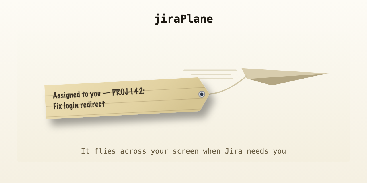 jiraPlane