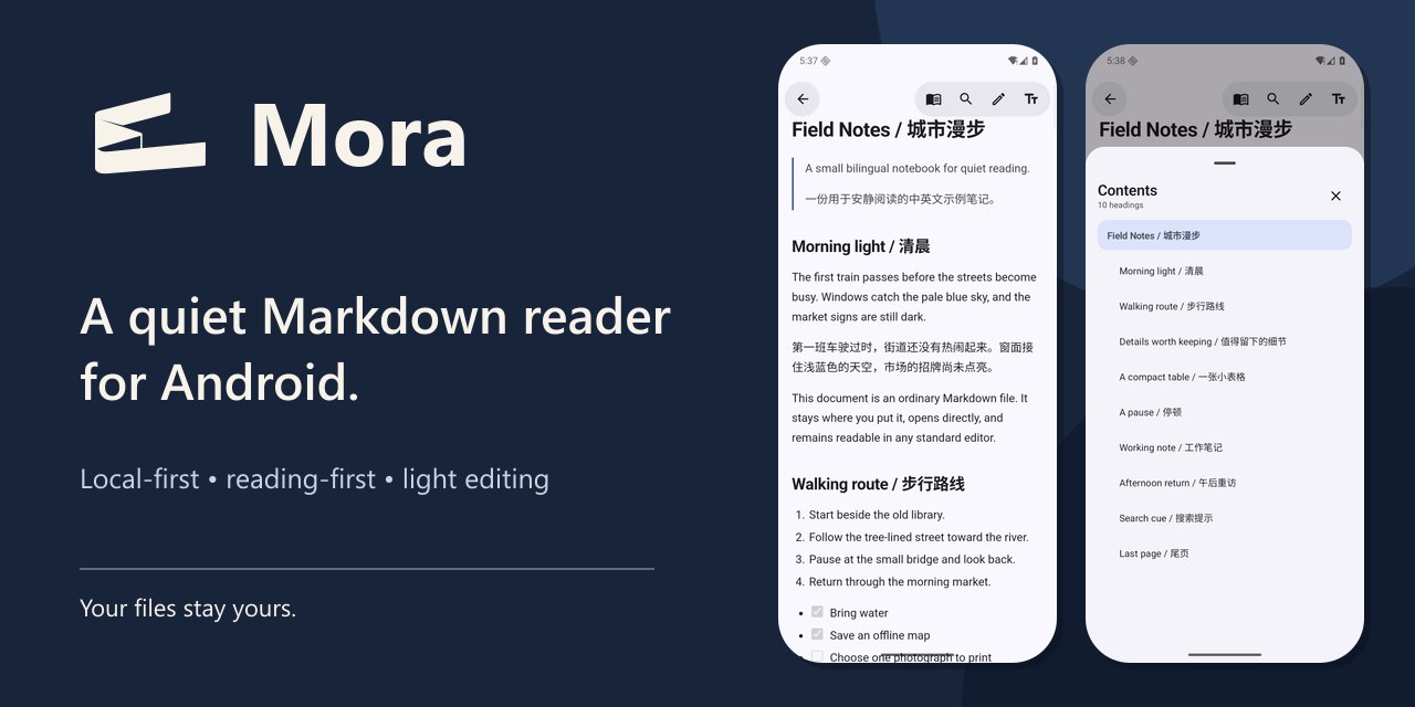 mora-markdown