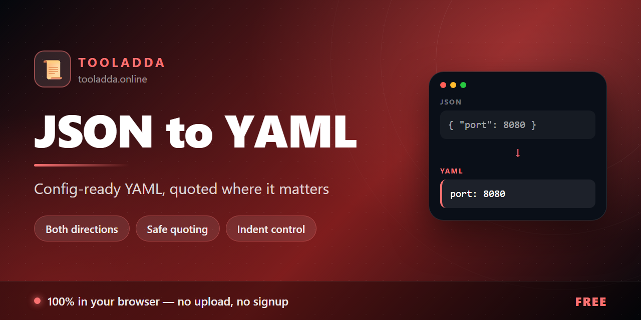 json-to-yaml